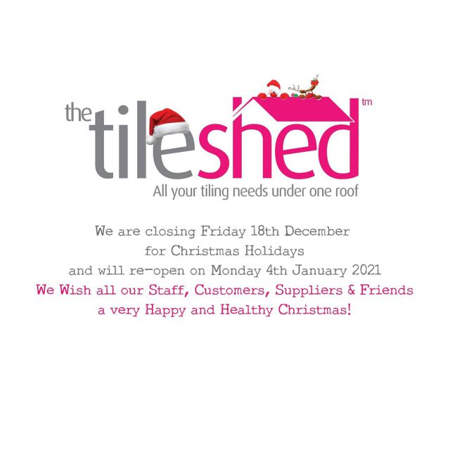 Closing tomorrow at 5pm for the Christmas Break, reopening on January 4th 2021. Thank you for all your support during a very challenging year we look forward to brighter days ahead. Happy Christmas