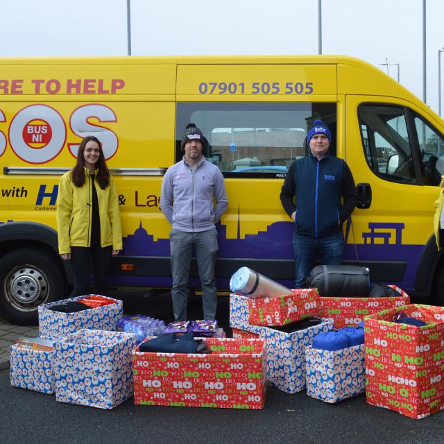 This year instead of giving gifts to our customers, The TILE SHED and Bathe NI decided to give something back to those less fortunate. We purchased various essential items, boxed them up and delivered them to SOS Bus NI. This charity works on the streets of Belfast, offering help to the vulnerable people when they need it the most. We hope our donation will have made a difference to many, especially at this time of year. Please check out the fantastic work this charity does on a daily basis @www.sosbusni.com
We will be closing on Friday 17th December and will re-open Tuesday 4th January. 
We would like to take this opportunity to wish all our customers a Merry Christmas and A Happy New Year!