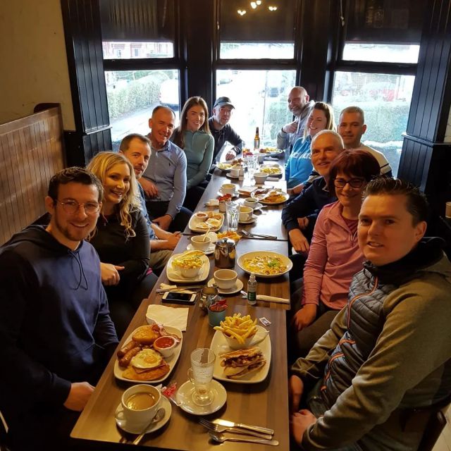 Team work makes the Dream work!! The Food was good, the Craic was great and the Company was awesome.